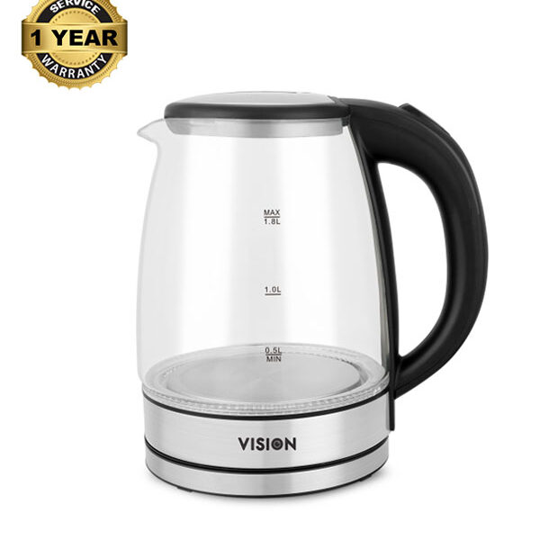 Vision E.Kettle 1.8L VIS-EK-016 Glass